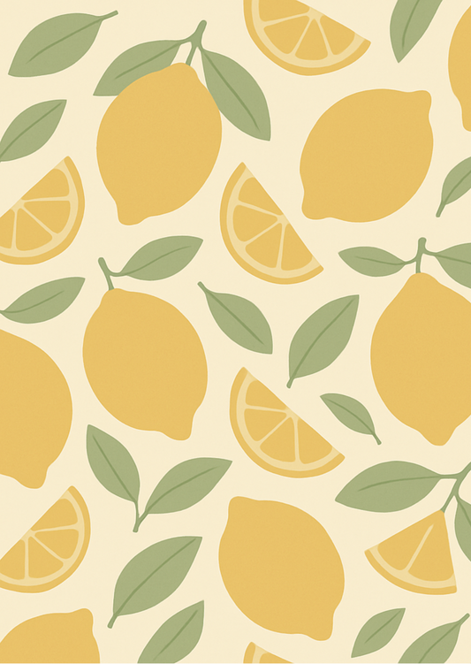 “Squeeze the Day” Lemon Party Invitation - Editable Canva Template | Digital Download